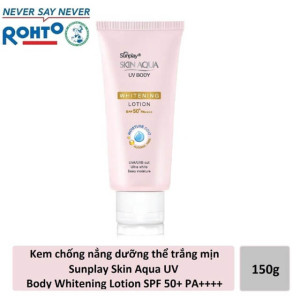 Kem chống nắng Sunplay Skin Aqua UV Body Whitening Lotion
