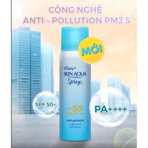 Xịt Chống Nắng Sunplay Skin Aqua Anti Pollution
