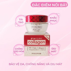 Kem Dưỡng 3W CLINIC Collagen Regeneration Cream
