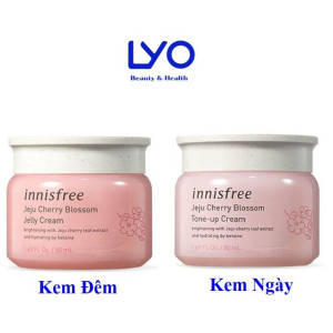 Kem dưỡng trắng da Innisfree Jeju cherry blossom tone up cream