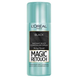 Xịt nhuộm tóc phủ bạc L'Oreal Paris Magic Retouch - Black