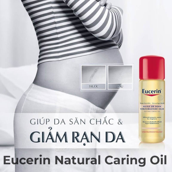 Dầu dưỡng giảm rạn da Eucerin Natural Caring Oil