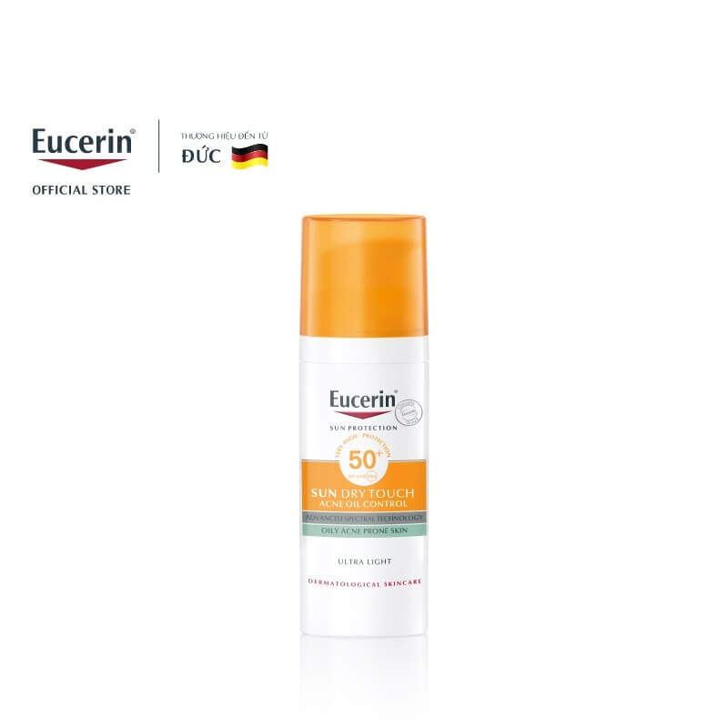 Kem chống nắng Eucerin Sun Dry Touch SPF50+