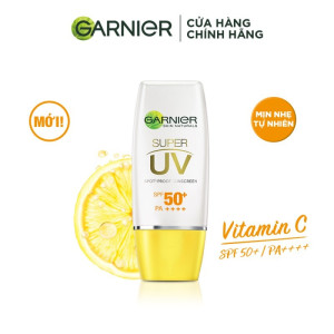 Kem chống nắng Garnier skin naturals Super UV Vitamin C