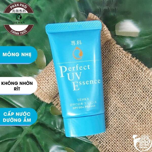 Kem chống nắng Senka Perfect UV Essence SPF 50+