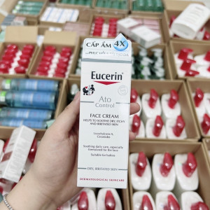 Kem dưỡng Eucerin Ato Control Face Cream phục hồi, tái tạo da