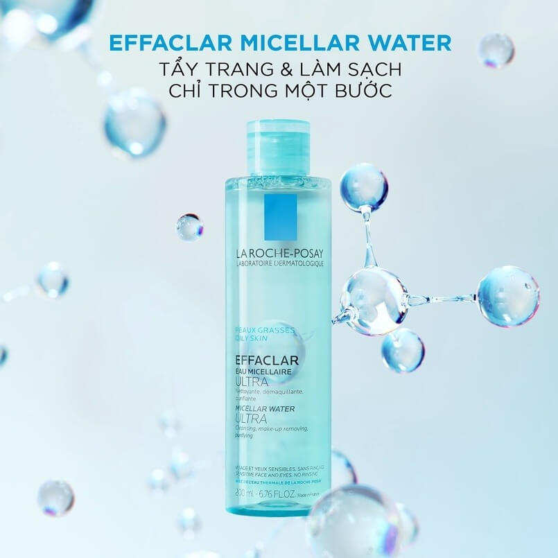 Nước tẩy trang La Roche Posay Effaclar Micellar Water