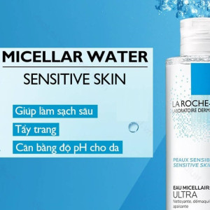 Nước tẩy trang La Roche Posay Micellar Water Ultra Sensitive