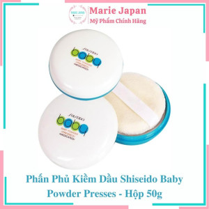 Phấn Phủ Kiềm Dầu Shiseido Baby Powder Presses