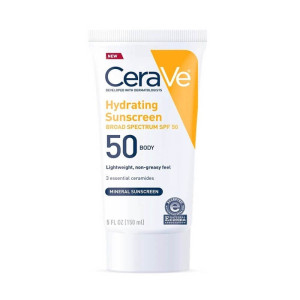 Kem chống nắng Cerave Hydrating Mineral Sunscreen SPF 50