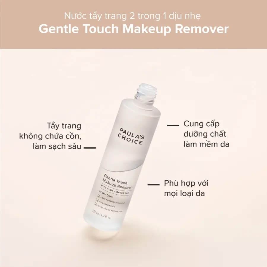Nước tẩy trang Paula's Choice Gentle Touch Makeup Remover