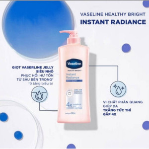 Sữa Dưỡng Thể Vaseline Healthy Bright Insta Radiance UV Tone-Up Lotion