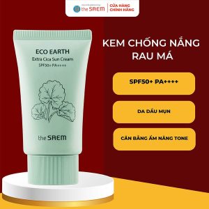 Kem Chống Nắng The Saem Eco Earth Extra Cica Sun Cream