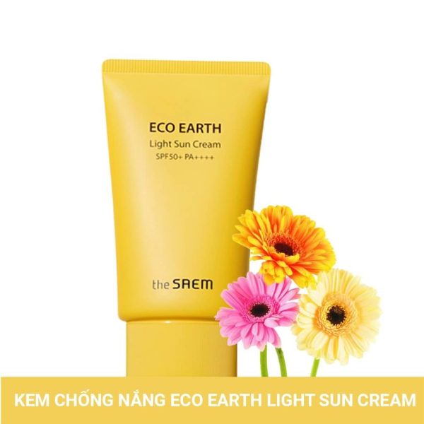 Kem Chống Nắng The Saem Eco Earth Light Sun Cream