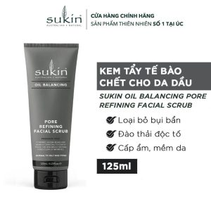Tẩy Tế Bào Chết Sukin Oil Balancing Pore Refining Facial Scrub