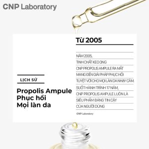 Tinh Chất Keo Ong CNP Laboratory Propolis Energy Ampule 15ml
