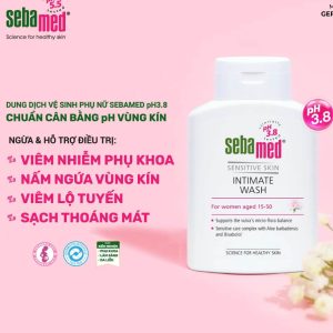 Dung dịch vệ sinh phụ nữ Sebamed Intimate Wash pH3.8