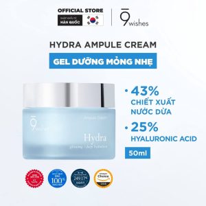Kem dưỡng ẩm 9 Wishes Hydra Ampule Cream