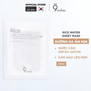 Mặt nạ gạo 9 Wishes Rice Water Sheet Mask