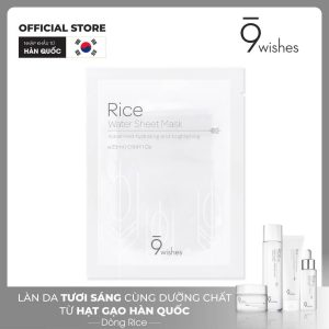 Mặt nạ gạo 9 Wishes Rice Water Sheet Mask