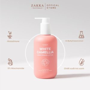 Sữa Dưỡng Thể Zakka Naturals White Camellia Sáng Mịn Da