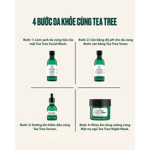 Sữa Rửa Mặt The Body Shop Tea Tree Skin Clearing Facial Wash