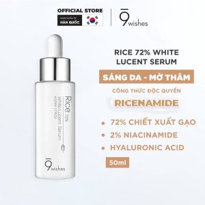 Tinh chất dưỡng gạo 9 Wishes Rice 72% White Lucent Serum