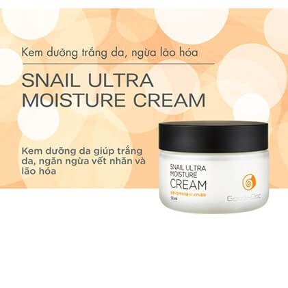 Kem Dưỡng Da GoodnDoc Snail Ultra Moisture Cream