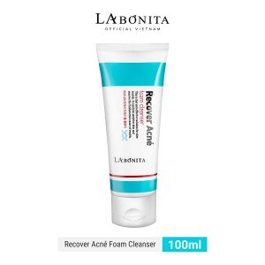 Sữa rửa mặt la bonita recover acne foam cleanser cho da dầu mụn