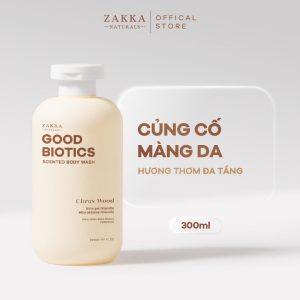 Sữa tắm Zakka Naturals Good Biotics Scented Body Wash