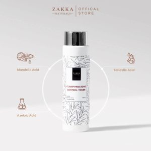 Toner Mandelic Zakka Naturals Clarifying Acne Control