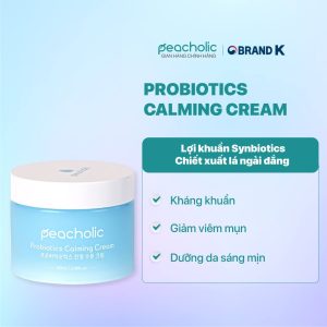 Kem Dưỡng Ẩm Peacholic Probiotics Calming Cream