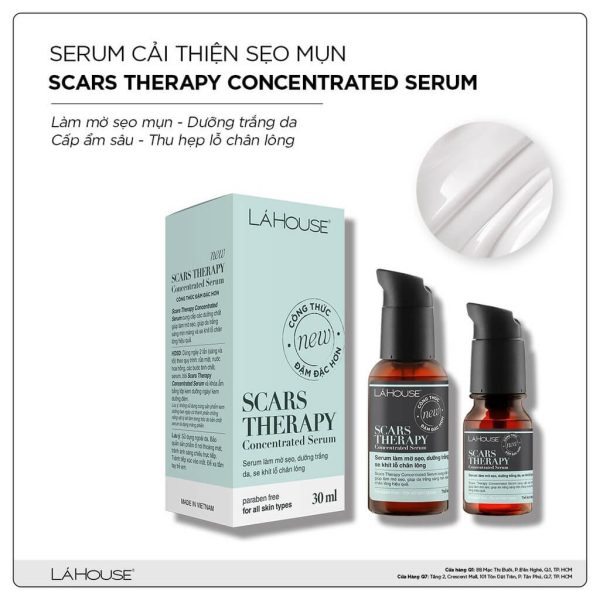 Serum dưỡng trắng da Lá House Scars Therapy Concentrated